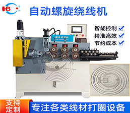 <span style='color:#0000FF'>HBDQLX-4不銹鋼螺旋網(wǎng)罩成型機(jī)</span>